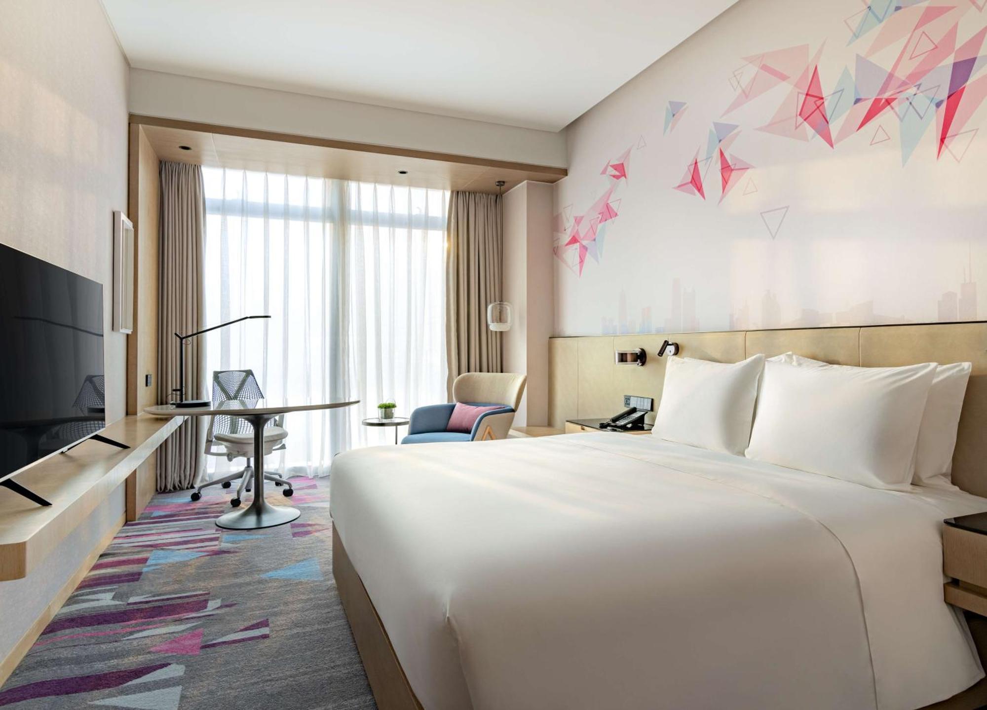 Hilton Garden Inn Shenzhen World Exhibition & Convention Center Eksteriør billede